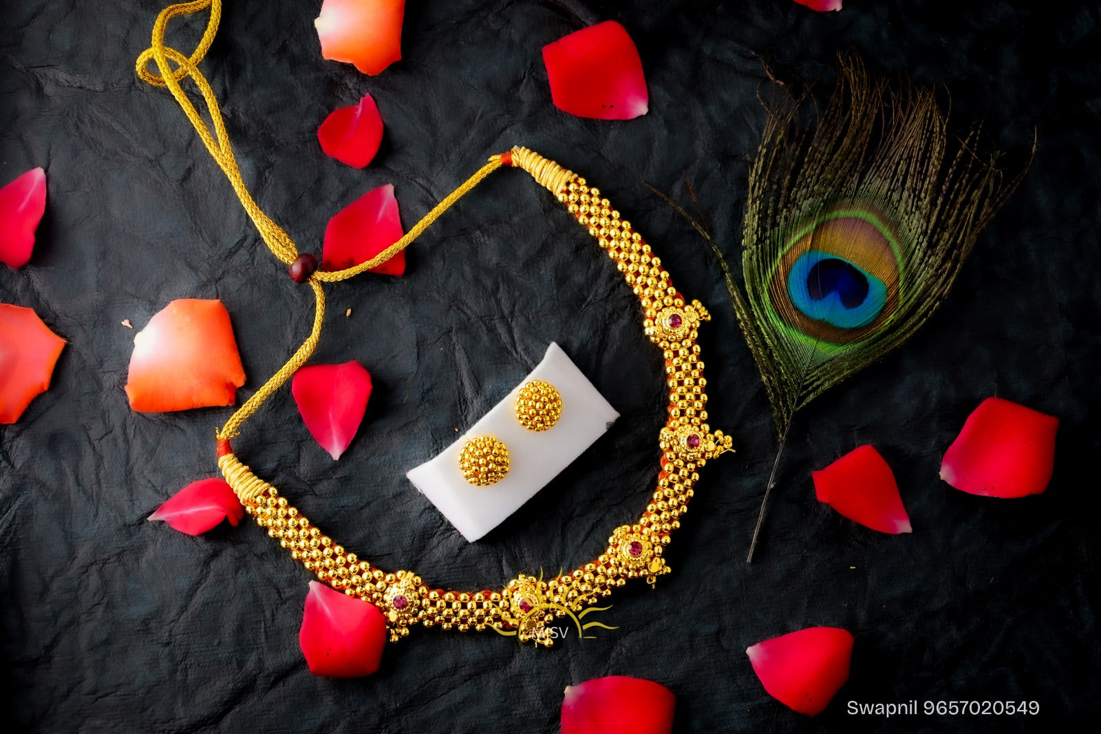 Kolhapuri 5 Pendant Thushi