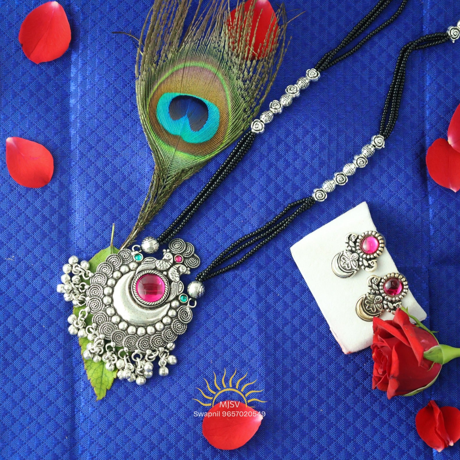 Silver Oxi Mangalsutra