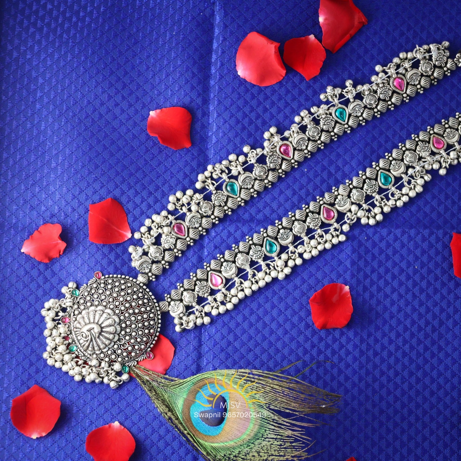 The Oxidized Kolhapuri Mayura Saaj