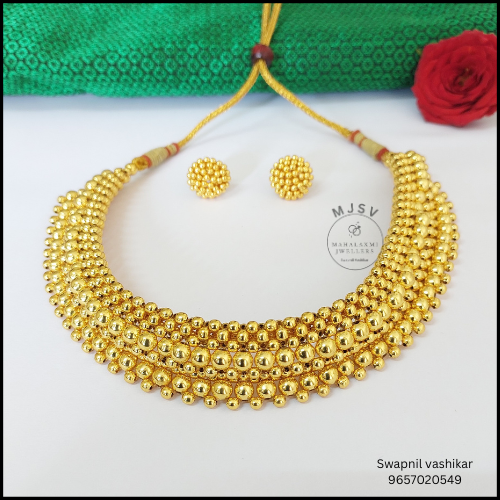 Yesubai kolhapuri thushi set