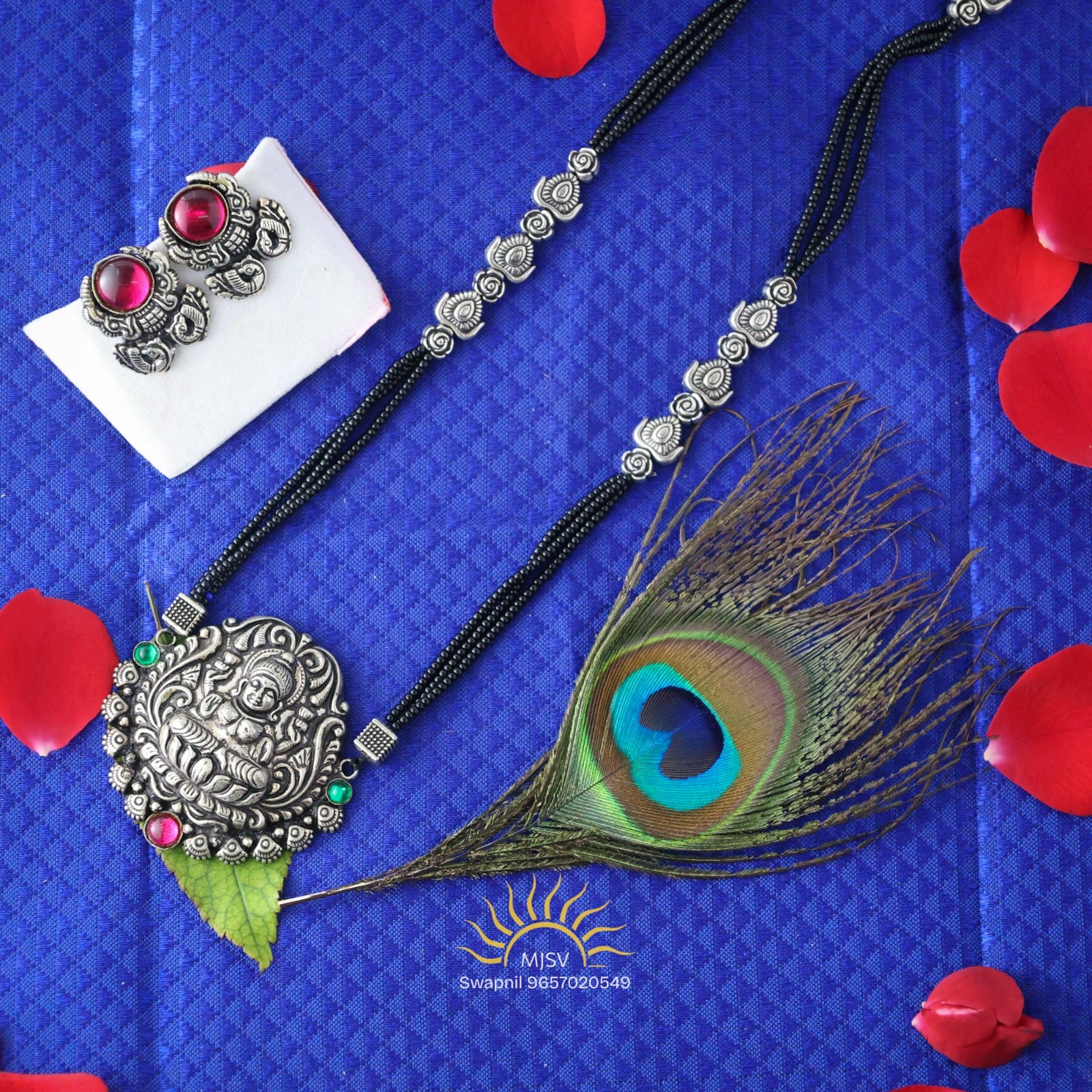 Silver Oxi Kamallaxmi Mangalsutra