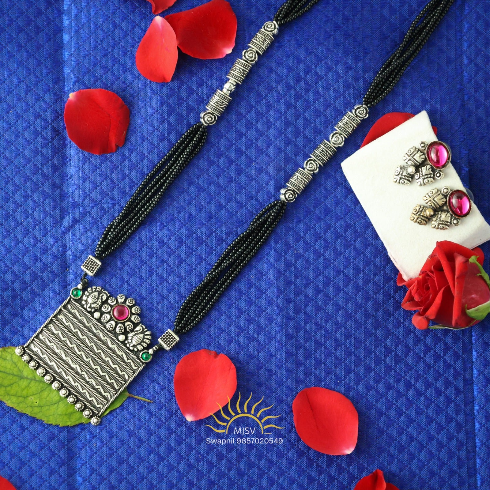 Silver Oxi Mangalsutra