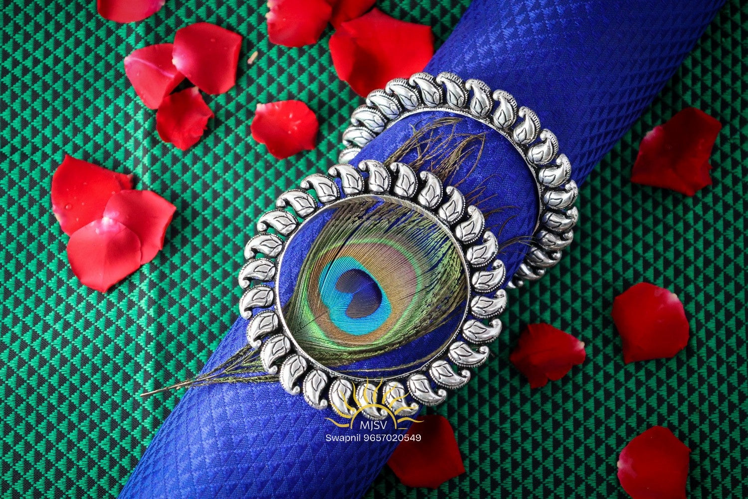 Silver Oxidised Koyali Bangles