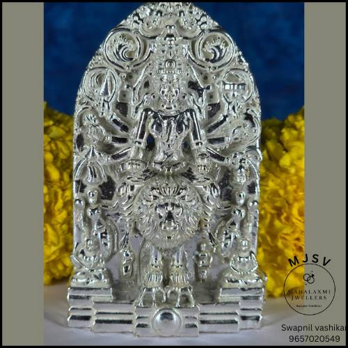 Shakambari / Banshankari in silver