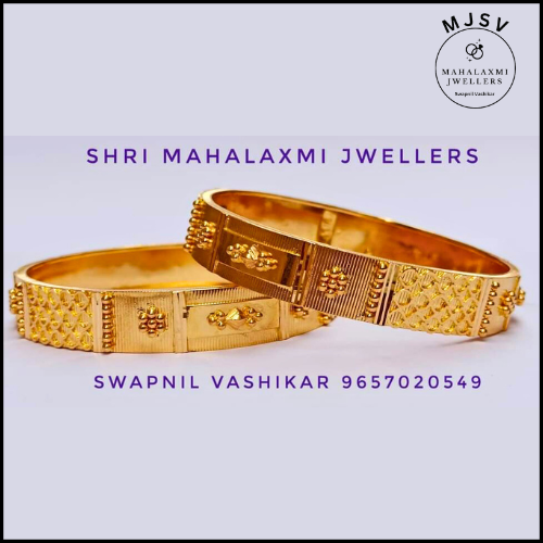 Designer bangles in Real Gold