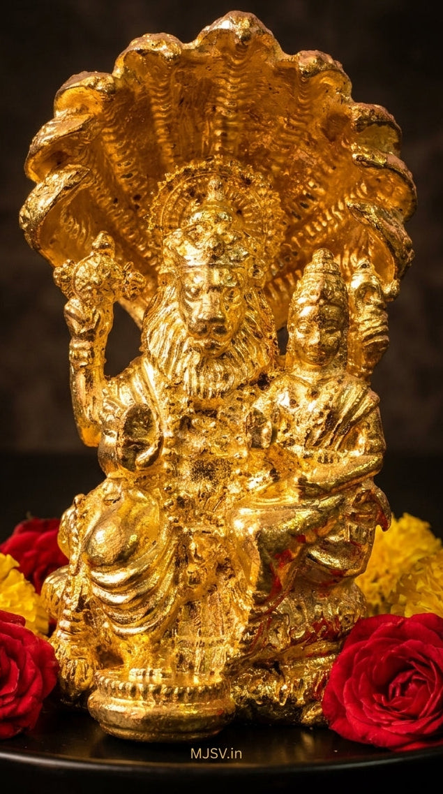Nrusinh Laxmi In Panchdhatu