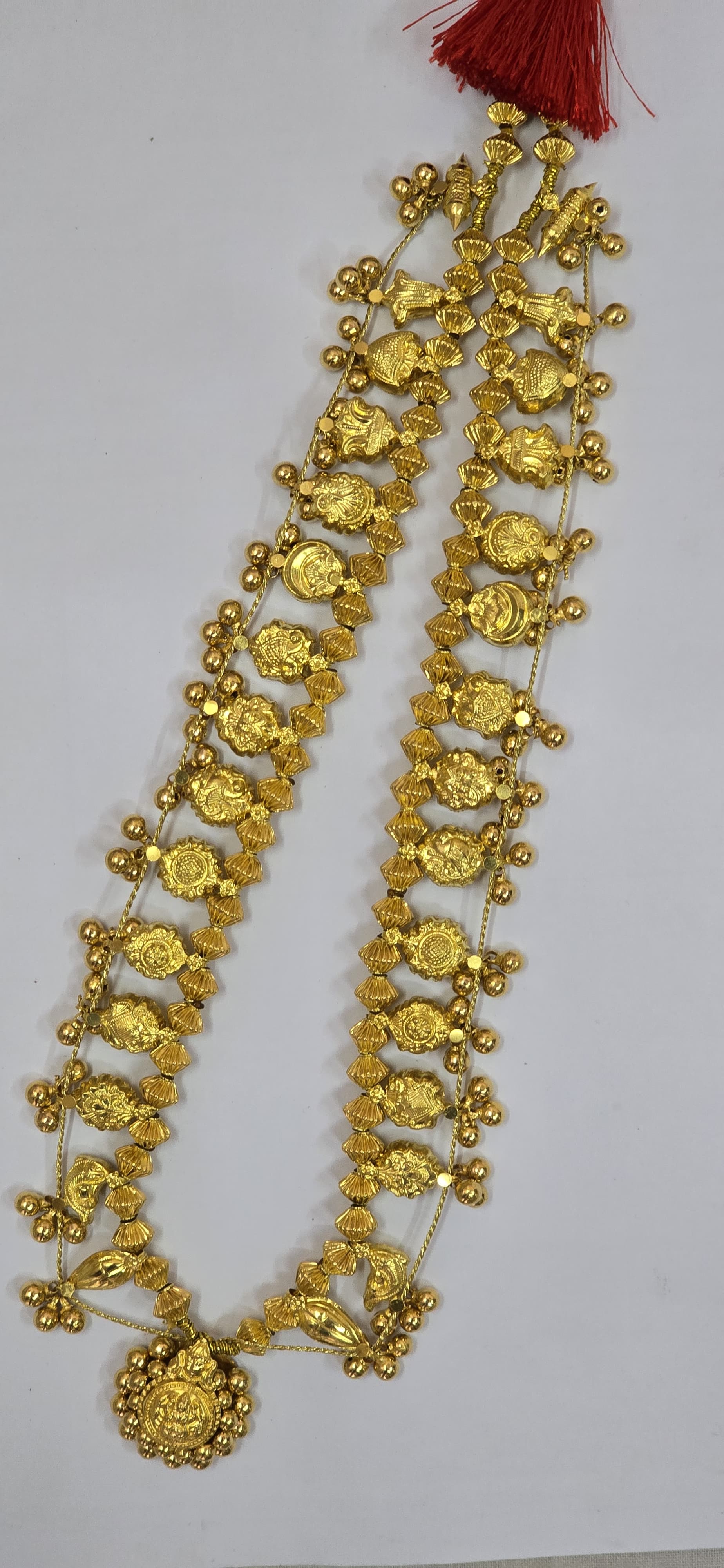 Kolhapuri Saaj in real gold - 4023