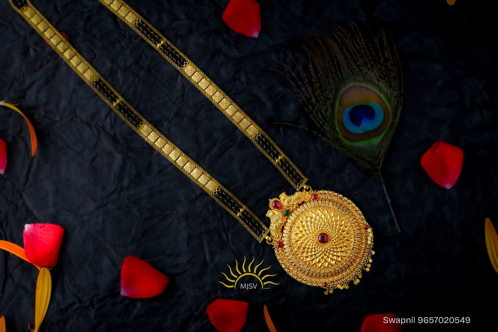 Antique Real Gold Mangalsutra