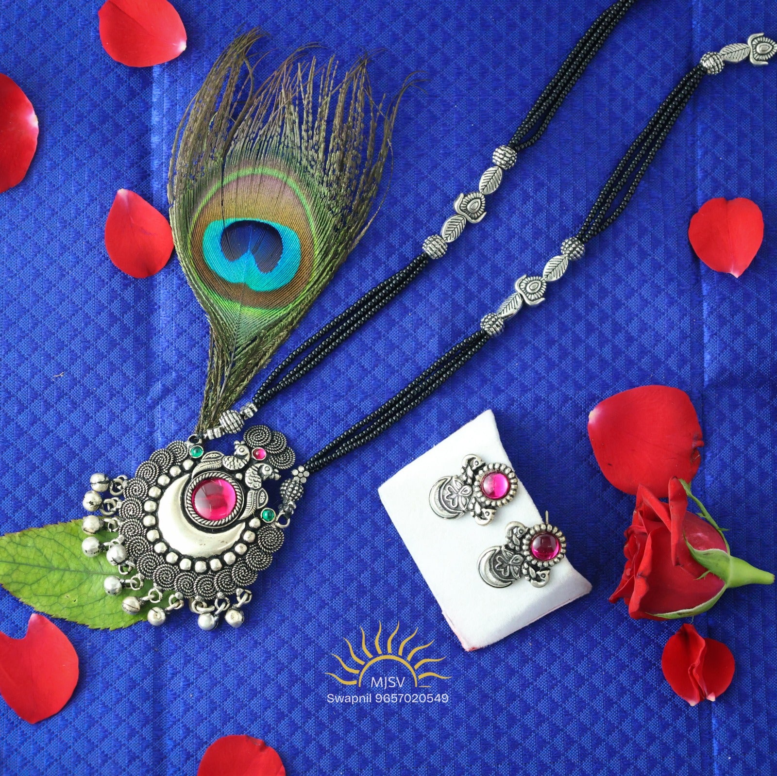 Silver Oxi Mangalsutra