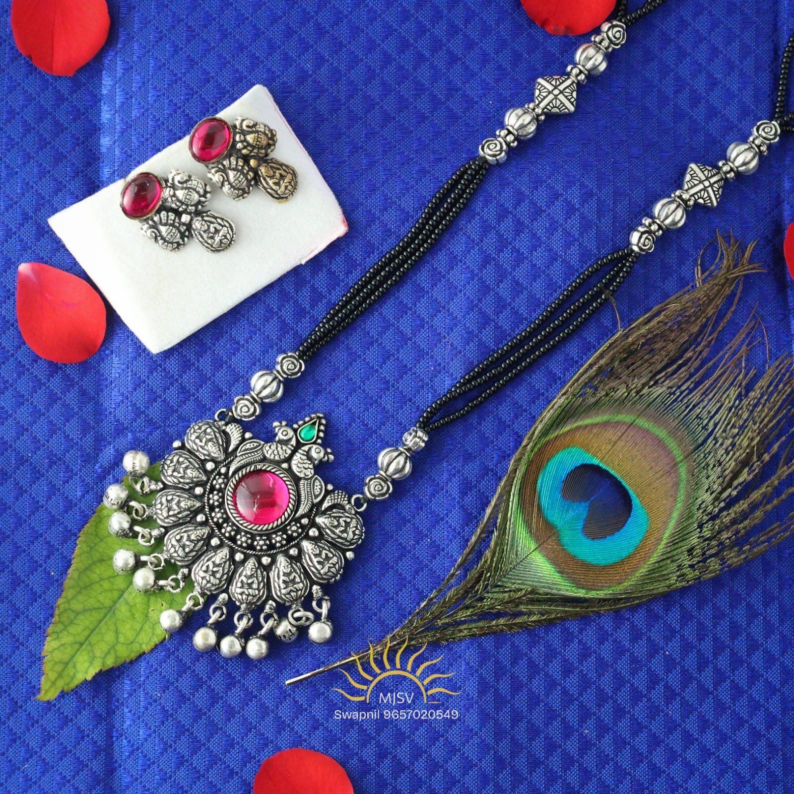 Silver Oxi Mangalsutra