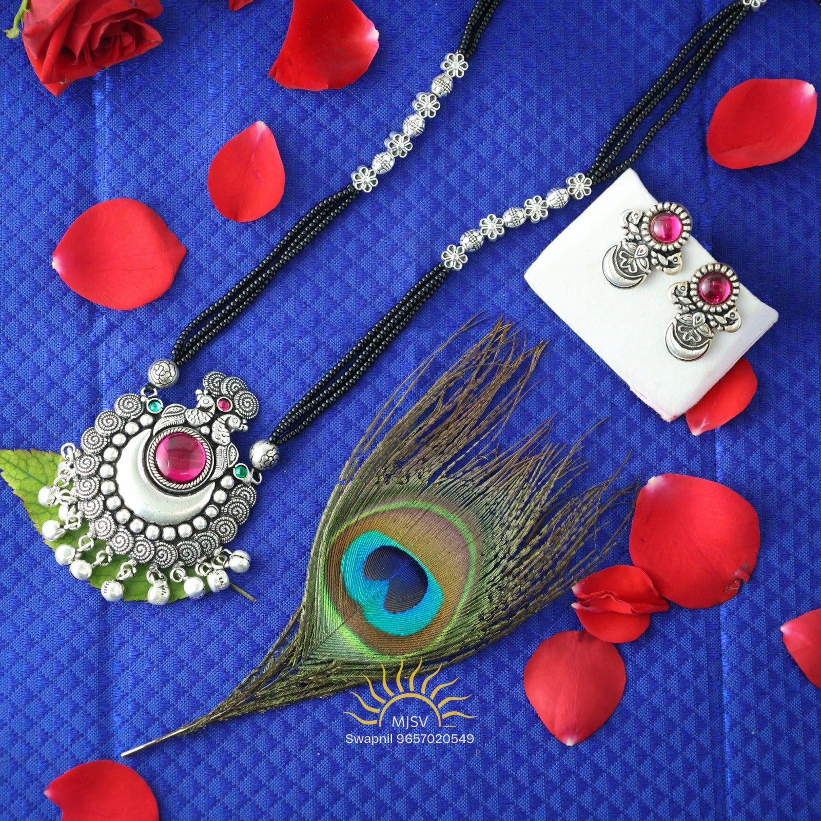 Silver Oxi Mangalsutra