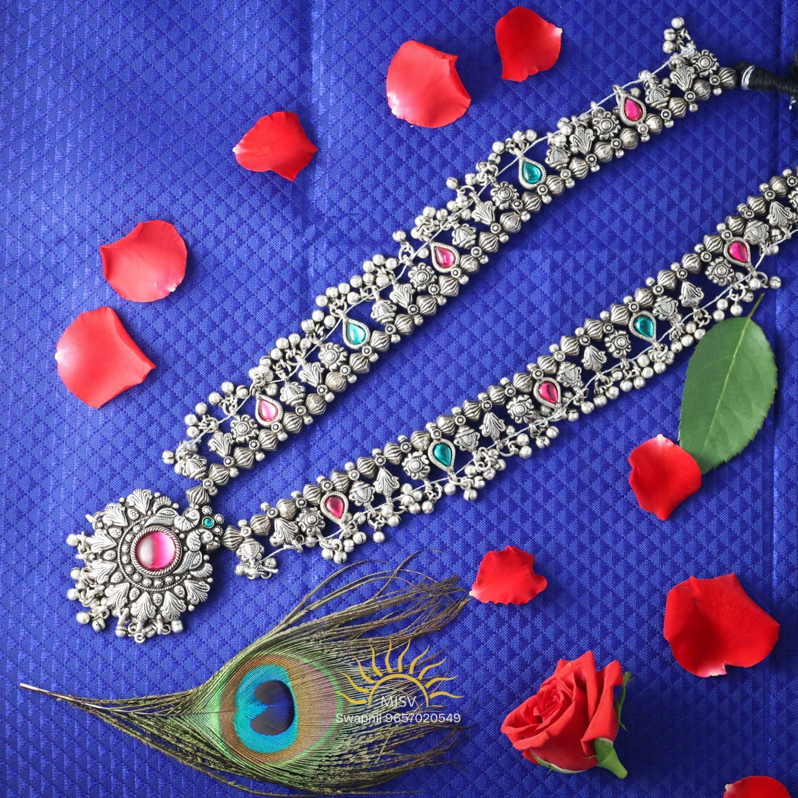 Oxidized Kolhapuri Kanika Saaj