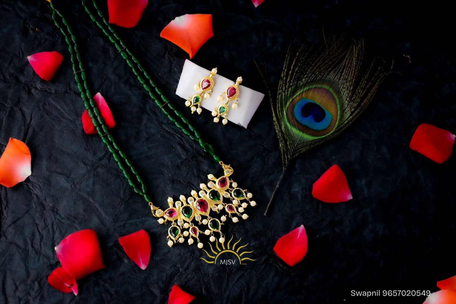 Five Stone Multi Color Tanmani