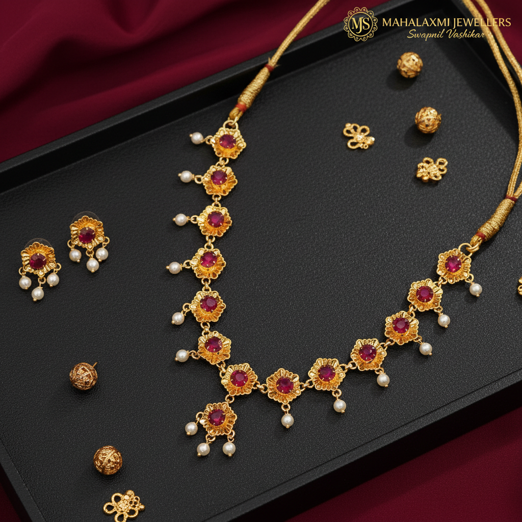 Designer Flower Neckless