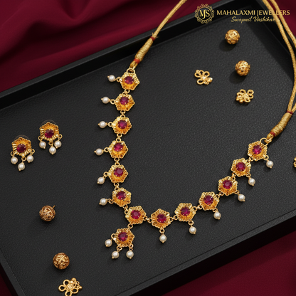 Designer Flower Neckless