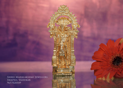 Jyotiba idol in Panchdhatu