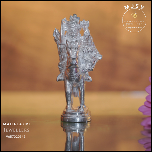 Khandoba without Prabhawal idol in silver