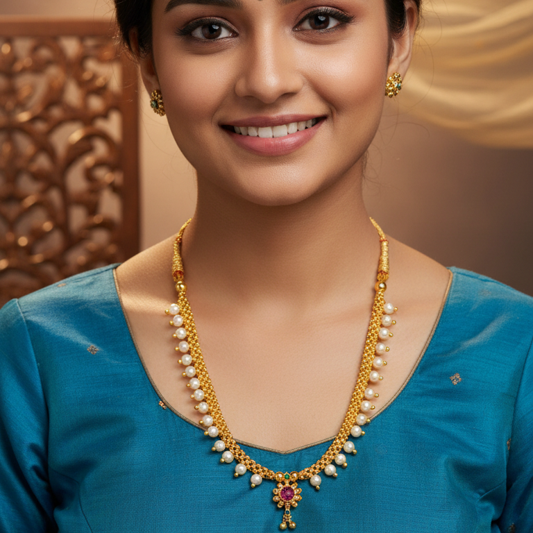 Kolhapuri Pearl zalar Thushi