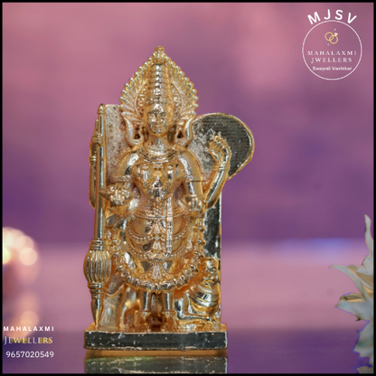Kolhapur mahalaxmi mul swarup idol 3 inches