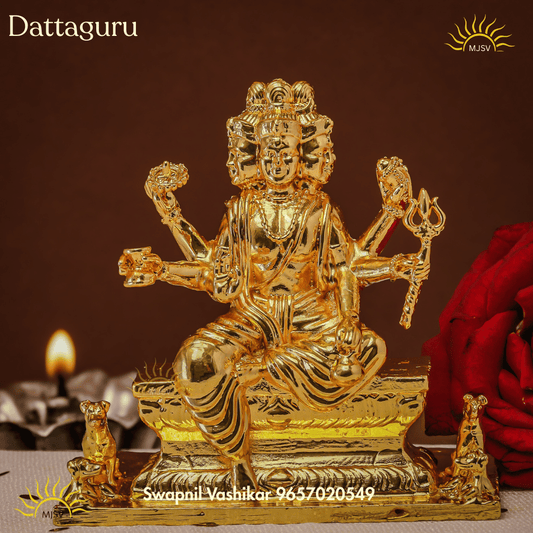 Datta Murti In Panchdhatu