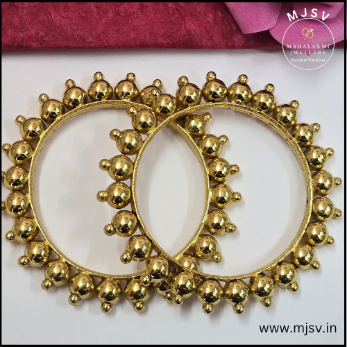 Real gold coated Kajol Bangles