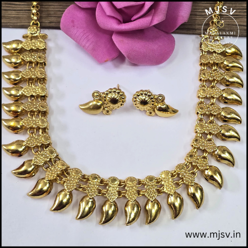 1 gm gold Deepa necklace set