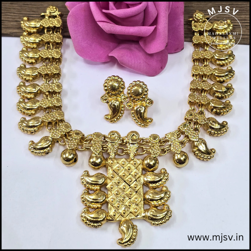 1 gm gold Lovely necklace set