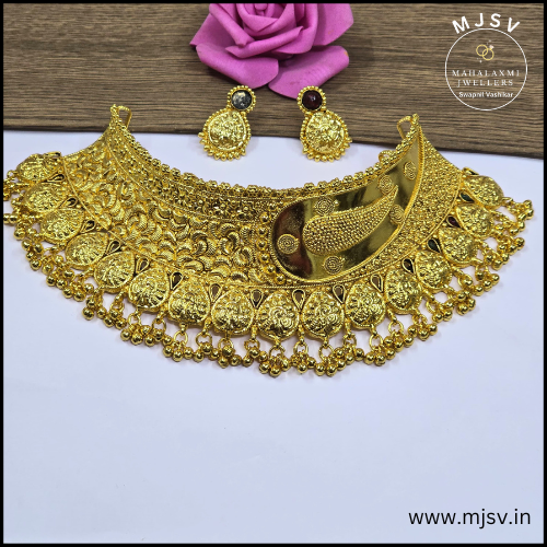 1 gm gold monika chokar set