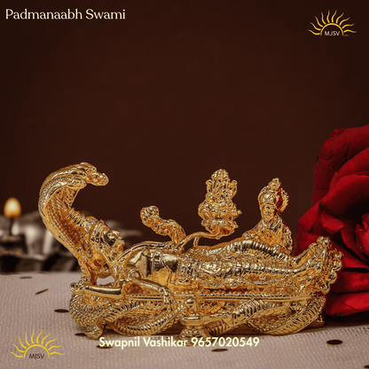 Anantha Padmanabha Swamy  idol In Panchdhatu