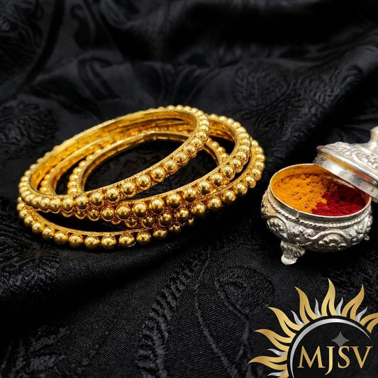 Real gold bangles