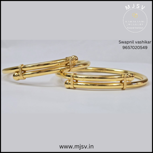 kurgi bangles - goth in real gold