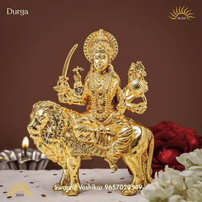 Durga mata idol in Panchdhatu