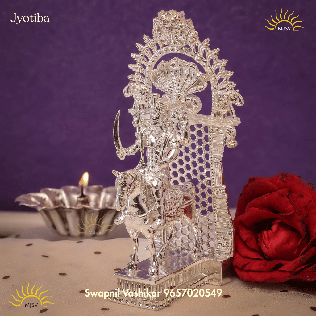 jotiba murti in silver