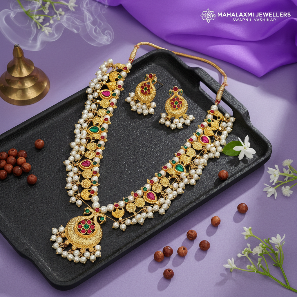 Premium Peacock Saaj