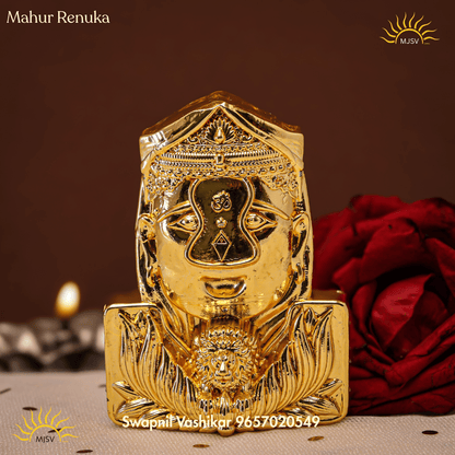 Mahur renuka idol in Panchdhatu - 3 inches
