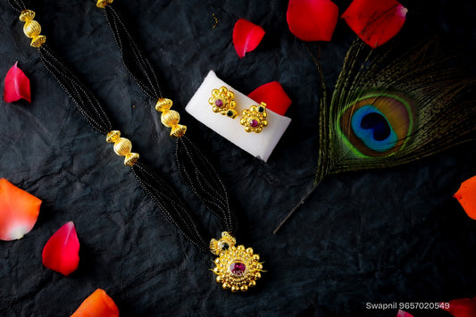 Saaj Ghat Mangalsutra Long