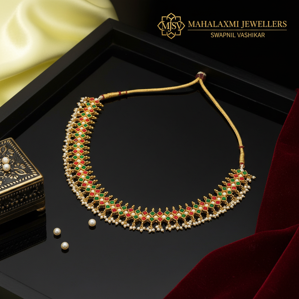 Designer Multi Colour Neckless