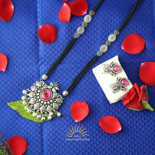 Silver Oxi  Kirti Mangalsutra