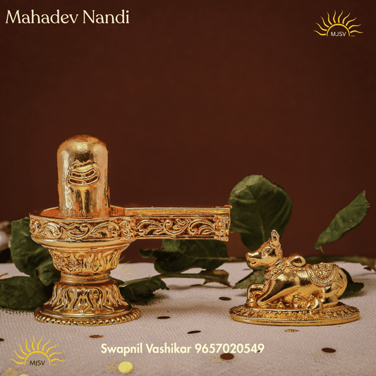 Mahadev pindi and nandi in panchdhatu