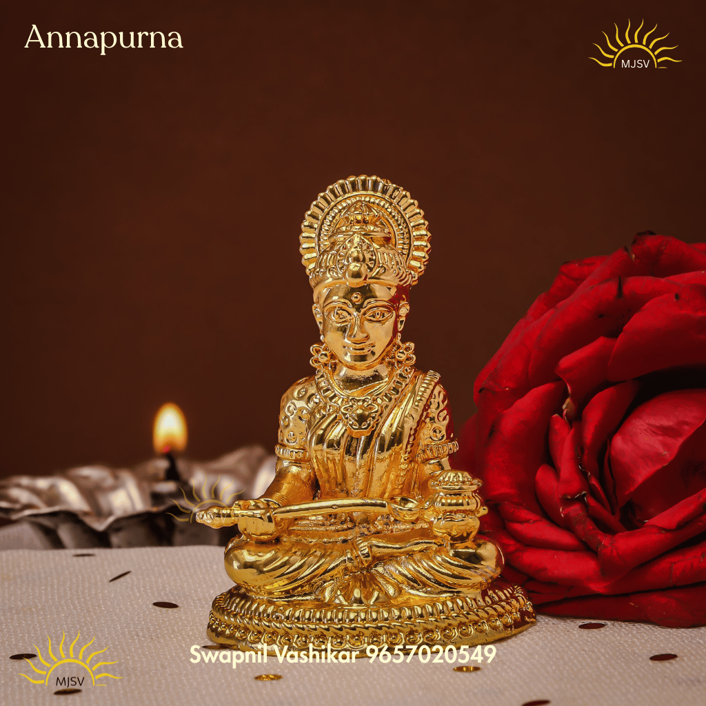 Annapuran idol in Panchdhatu