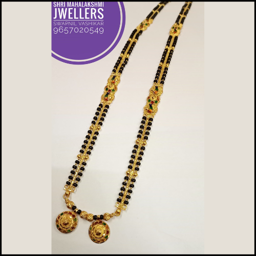 New Long mangalsutra in real gold