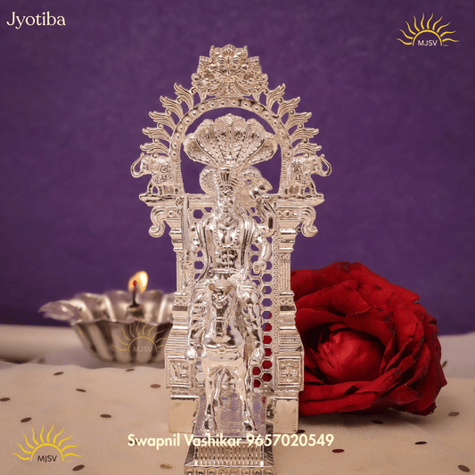 jotiba murti in silver
