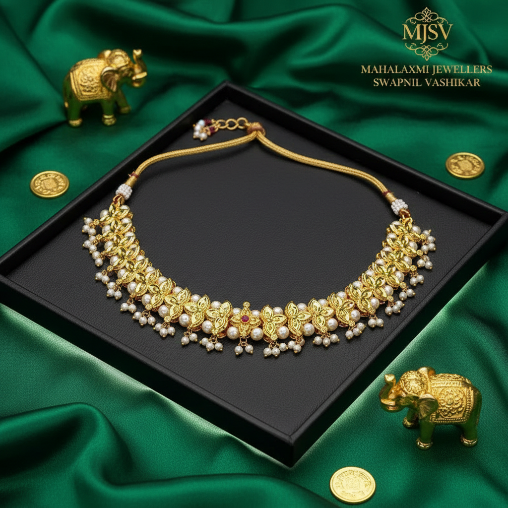 1gm gold Belpan pearl tik