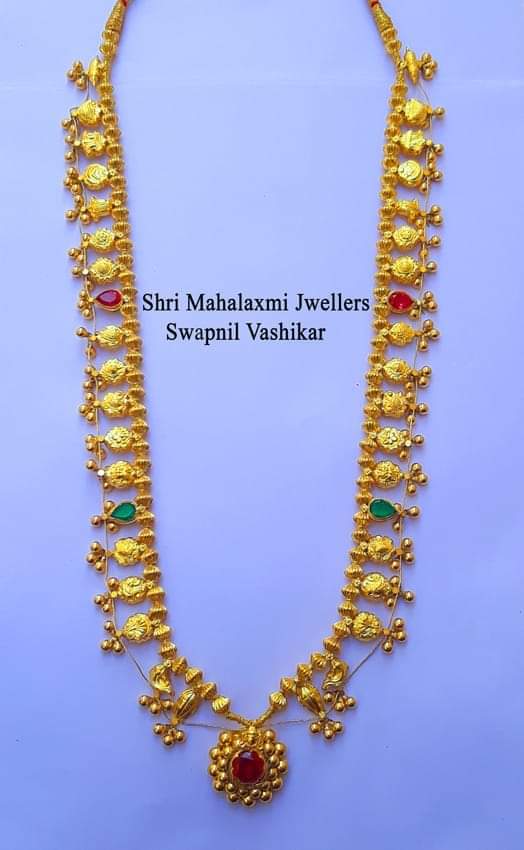 Kolhapuri Saaj in real gold