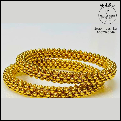 Thushi Bangles in Real Gold