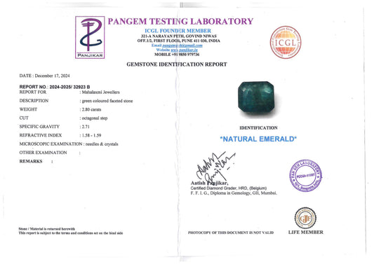 Real Emerald 4.55 caret