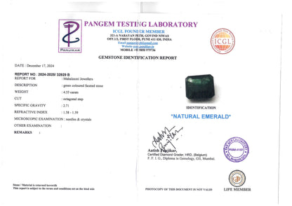 Real Emerald 4.55 caret