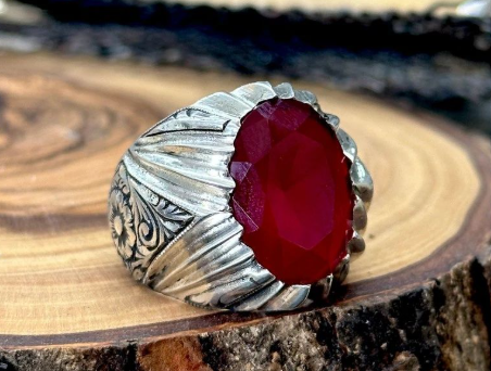 Ruby Manik Gemstone Rings
