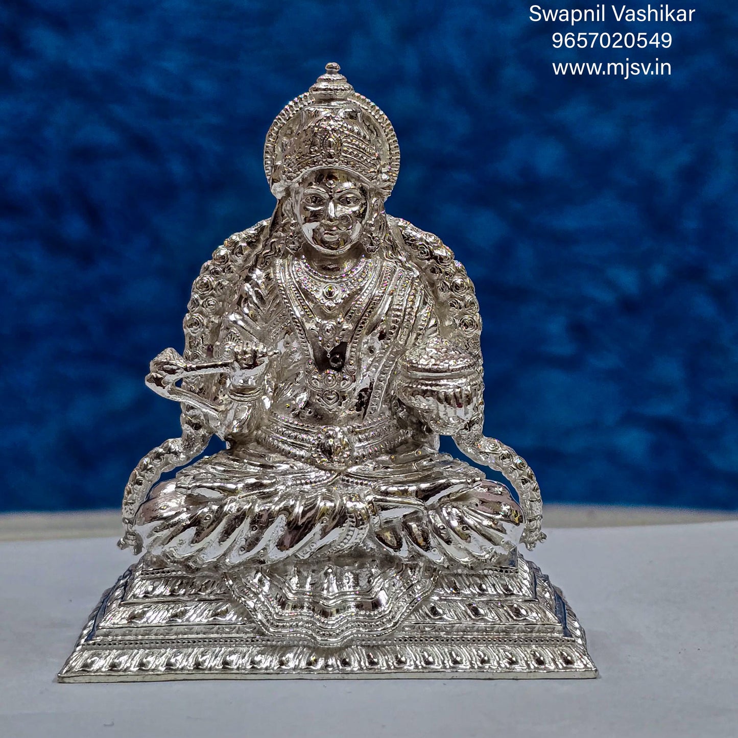 Annapurna mata in silver