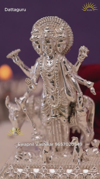 Datta Murti In Silver (Standing Poition )
